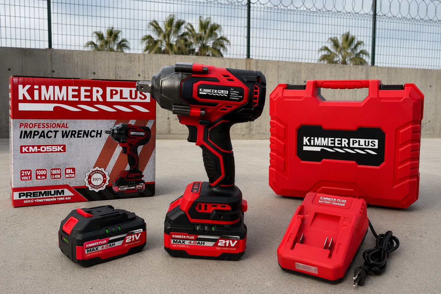 KIMMEER PLUS KM-055K Profesyonel Tork Anahtarı kapak görseli